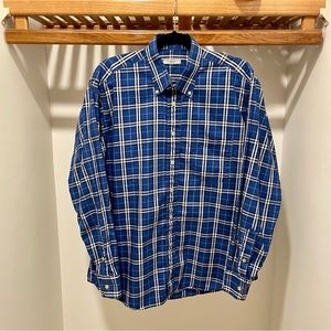 Burberry London Plaid Dress Shirt
